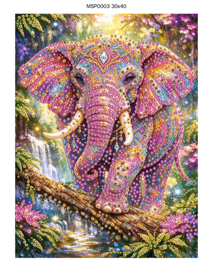 The Majestic Elephant © 30x40 Pearl Painting