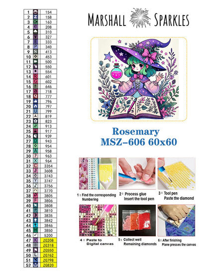 Rosemary © 60X60 (print to order)