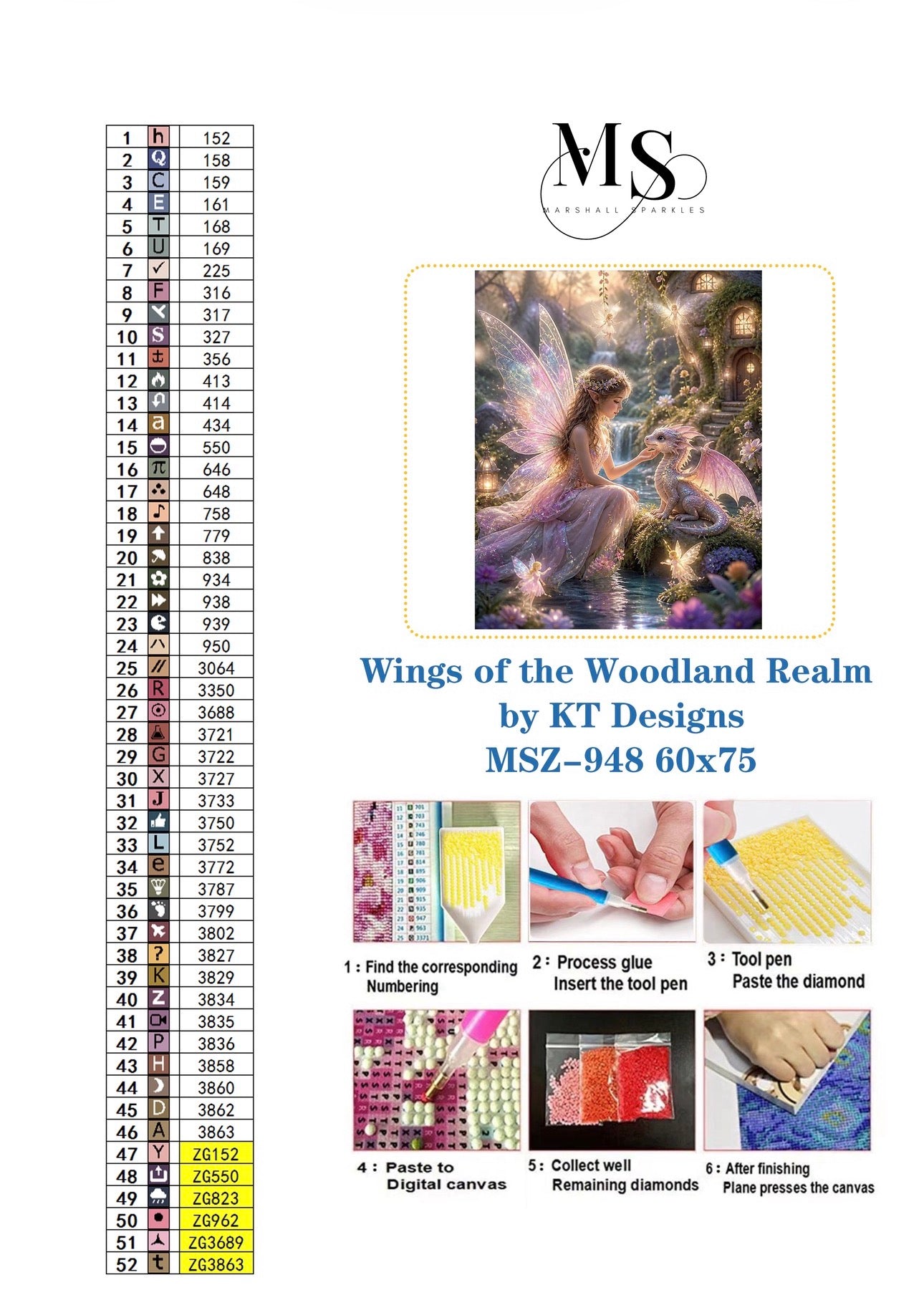 Wings of the Woodland Realm © 60x75 by KT Designs