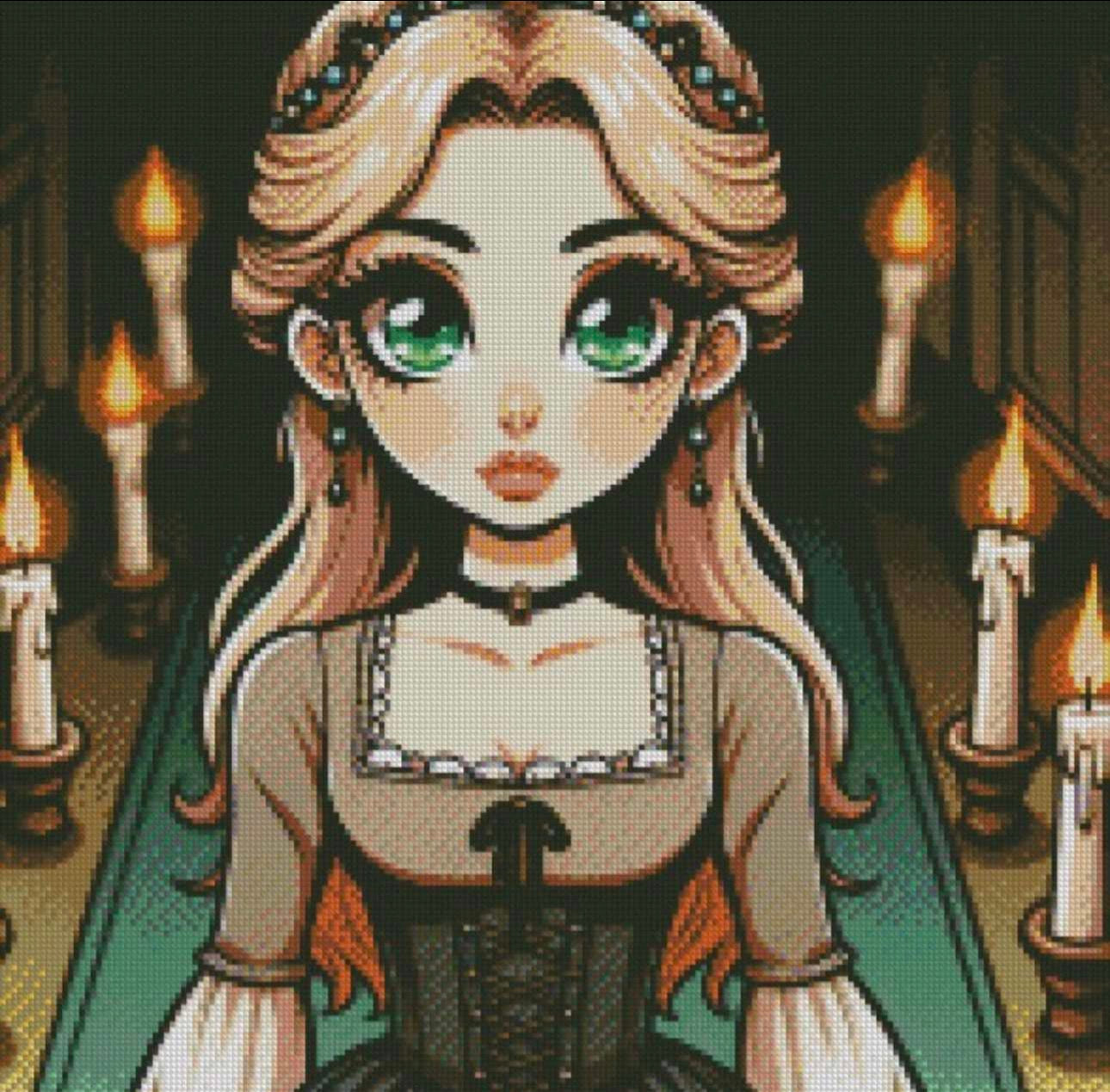 Candlelit Beauty © 50x50 by Katie Mayo-Jackson (PTO)