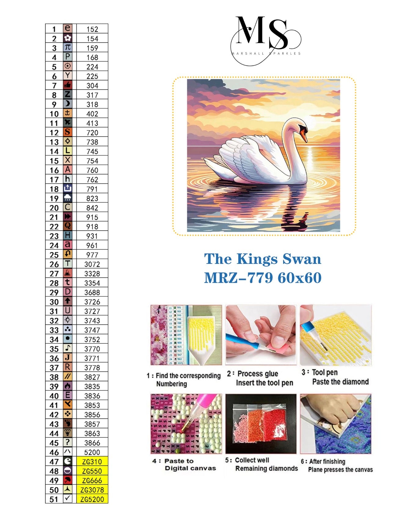 The Kings Swan © 60x60