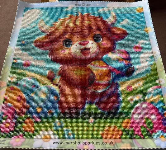 Highland Easter completed by Ami M