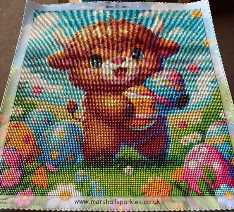 Highland Easter completed by Ami M