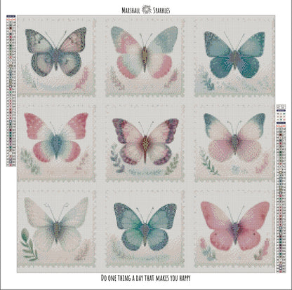 Butterfly Stamps © 60x60