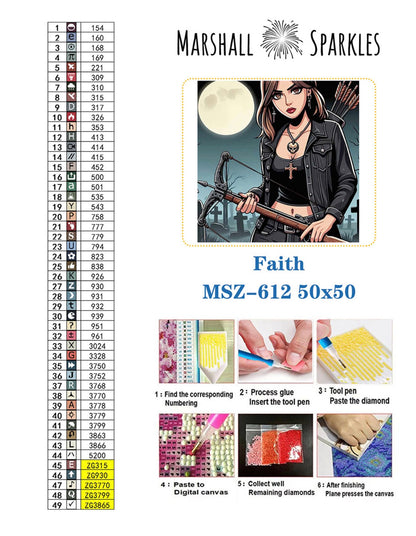 Faith © 50x50 by Katie Mayo-Jackson (PTO)