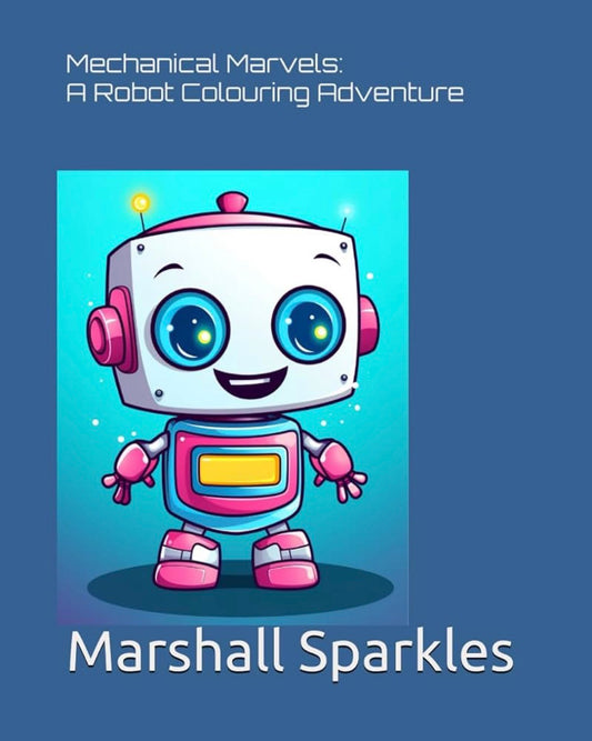 Mechanical Marvels Colouring Book