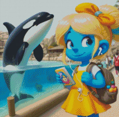 Carolyn © 50x50 (print to order)