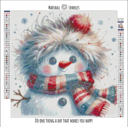 Snowman © 40x40 (print to order)