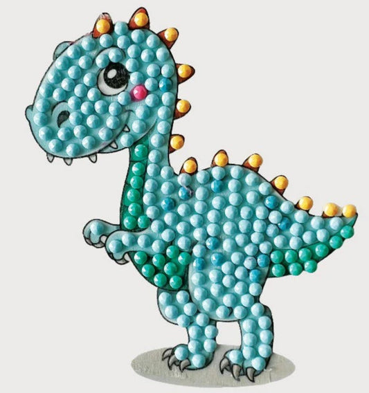 Craft Buddy -  "Happy Dinosaur" Crystal Art Motif