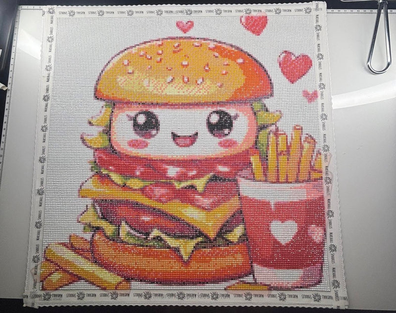 Food Love completed by Linda B
