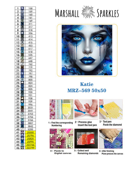 Katie © 50x50 (print to order)