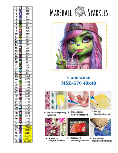 Constance © 40x40 (print to order)