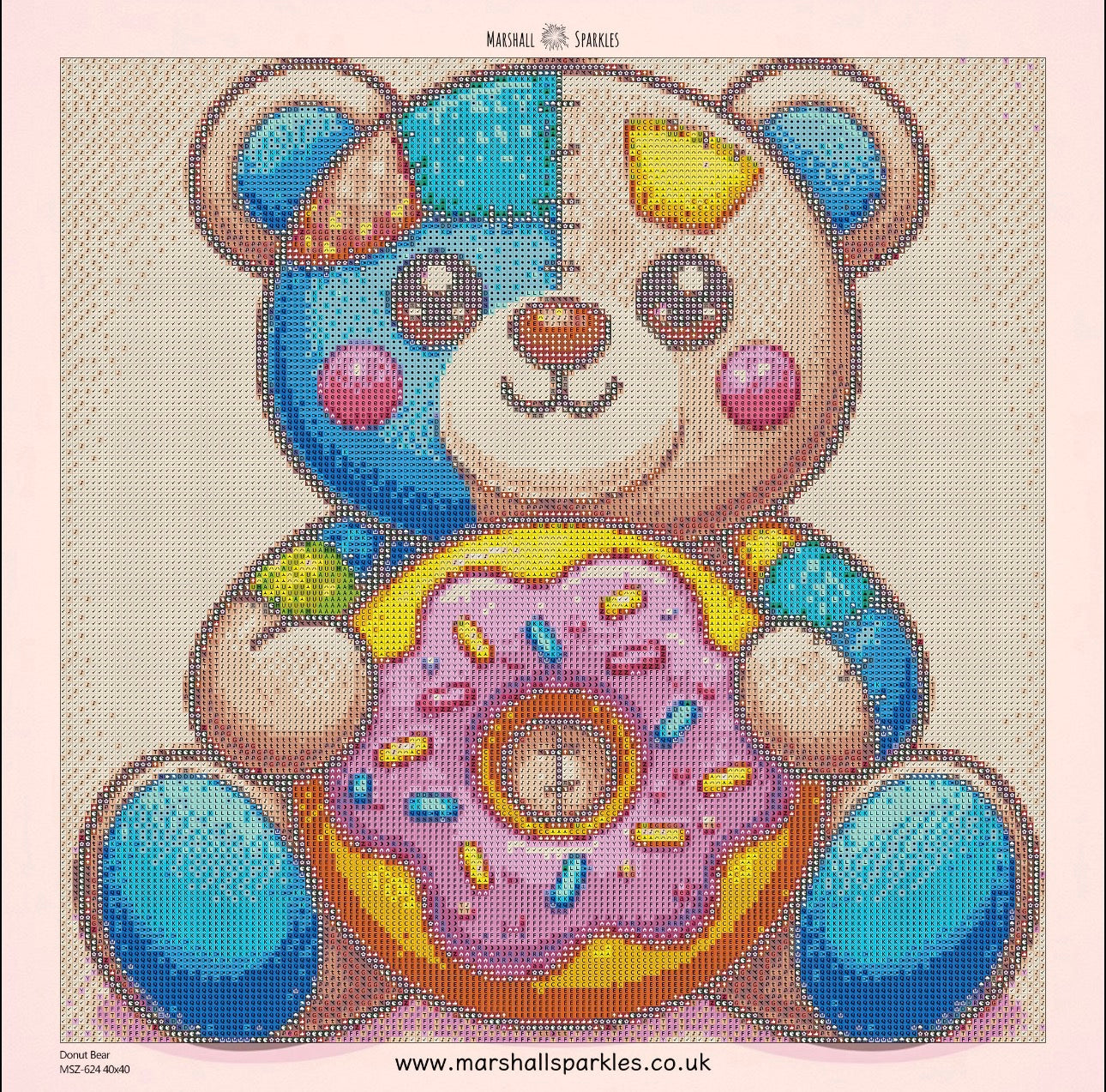 Donut Bear © 40x40 (print to order)