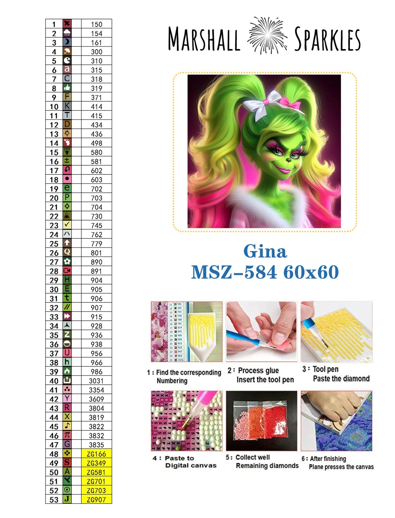 Gina © 60x60 (print to order)