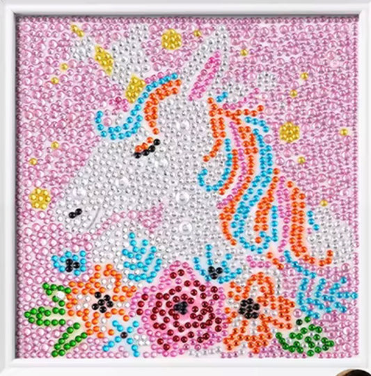 DX53 Unicorn 18x18 Crystal (stocked item)