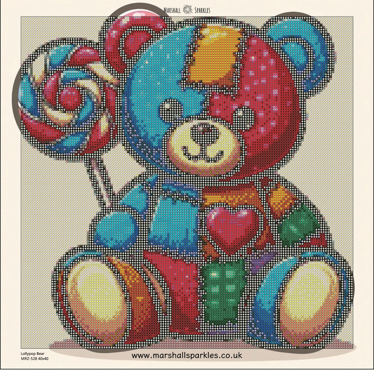 Lollypop Bear ©  40x40