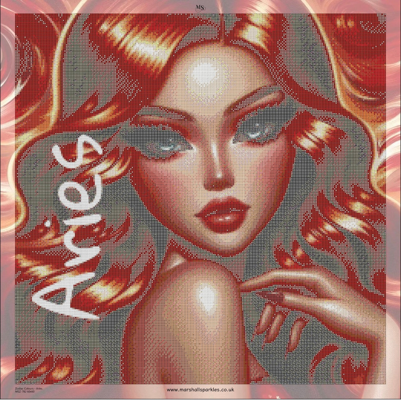 Zodiac Colours - Aries © 60x60