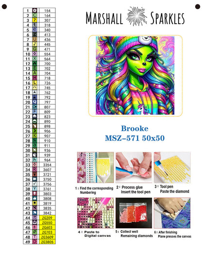 Brooke © 50x50 (print to order)