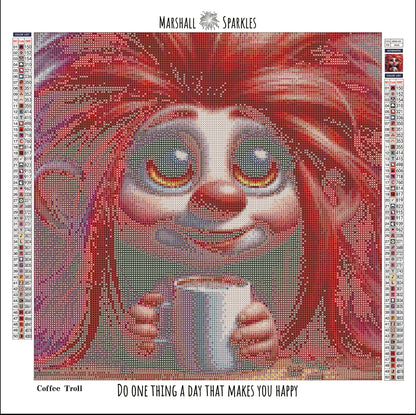 Coffee Troll 40x40 AB