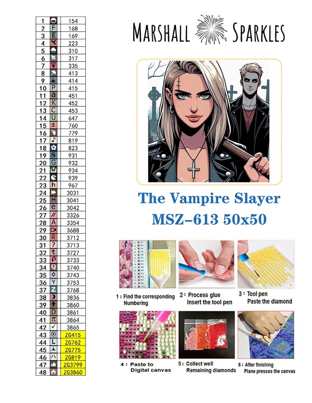 The Vampire Slayer © 50x50 by Katie Mayo-Jackson (PTO)