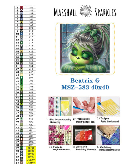 Beatrix G © 40x40 (print to order)