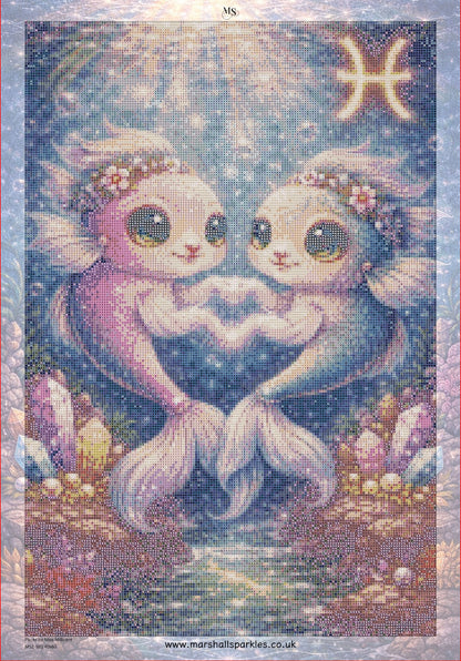 Pisces © by Miss Millicent 40x60