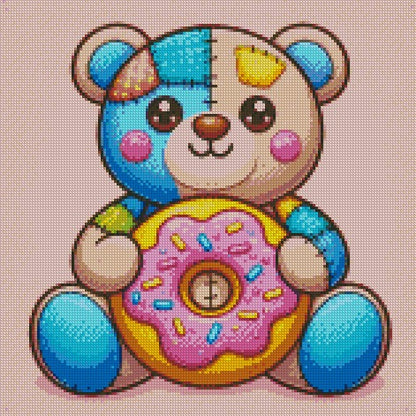 Donut Bear © 40x40 (print to order)