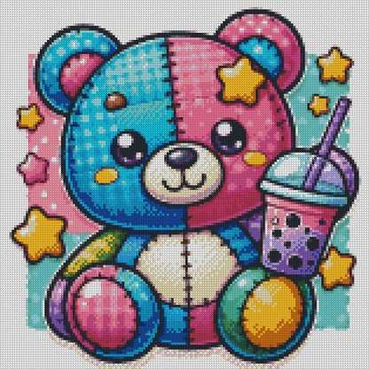 Bubble Bear ©  40x40 (print to order)