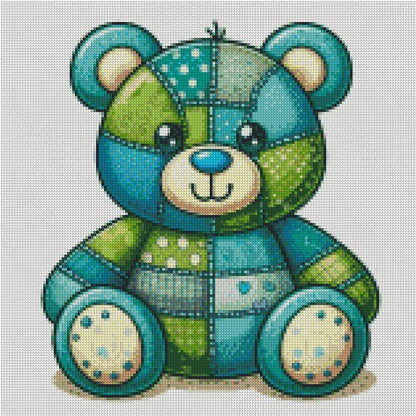Green Bear ©  40x40 (print to order)