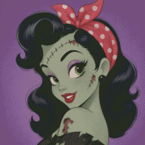 Ruby Pinup © by RG Designs 50x50