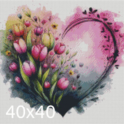 Tulip Love © 40x40