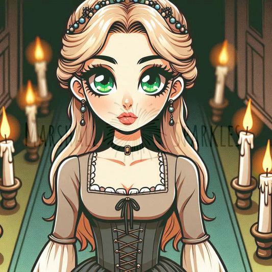 Candlelit Beauty © 50x50 by Katie Mayo-Jackson (PTO)