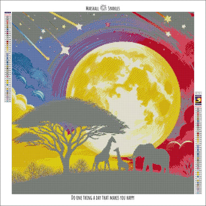 Into Africa © 60x60 (print to order)