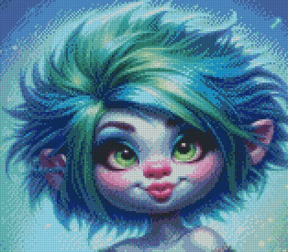 Letti Troll © 40x35 Square Fairy Drill