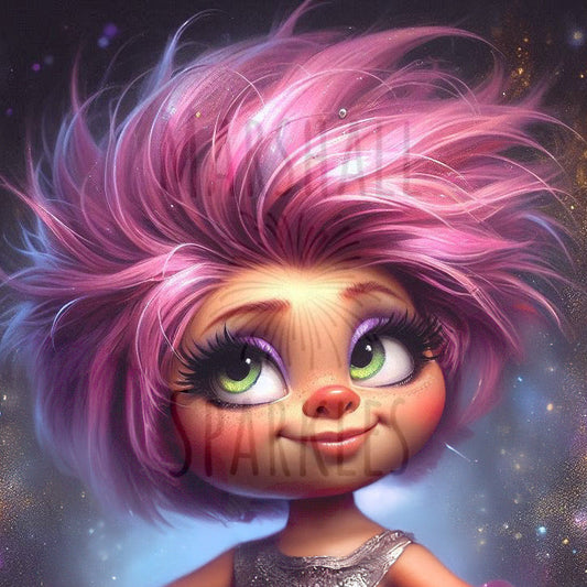 Astrid Troll © 40x40 Square Fairy Drills