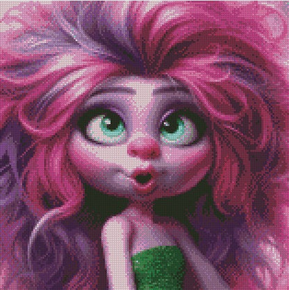 Hazel Troll © 40x40 (PTO)