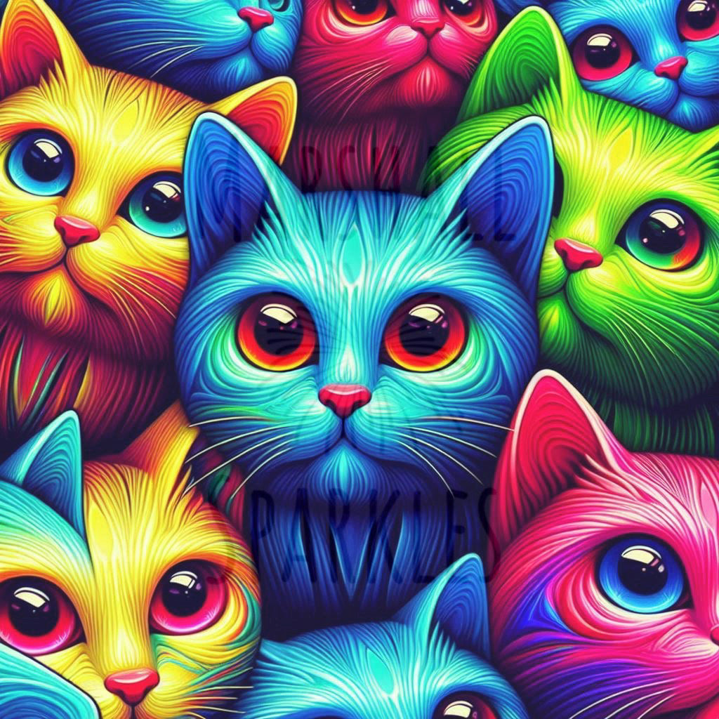 Rainbow Cats  © 40x40