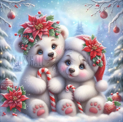 Polar Christmas © 50x50 (print to order)