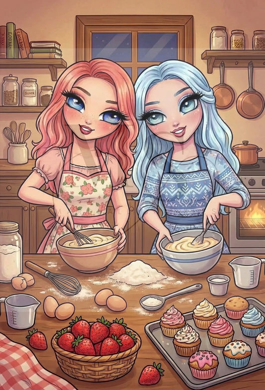 Baking Besties © 60x80