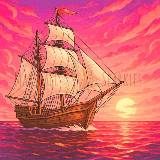 Set sail © by Overton Designs 50x50 (PTO)