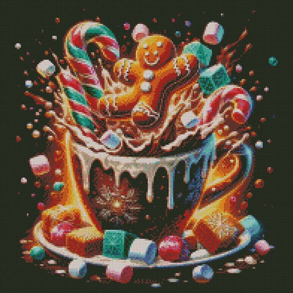 Coco Christmas © 50x50 (print to order)