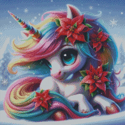 Solo Christmas Unicorn © (print to order)