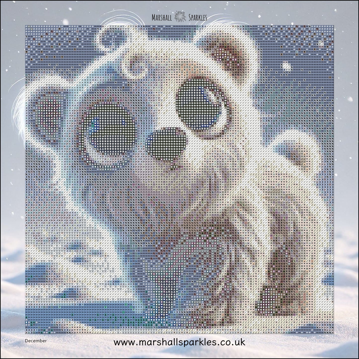 12 Months of Sugar Pals © 30x30 (print to order)