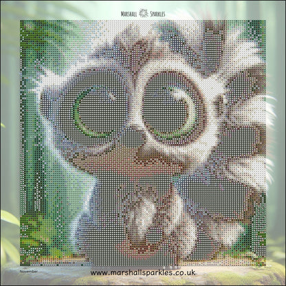 12 Months of Sugar Pals © 30x30 (print to order)