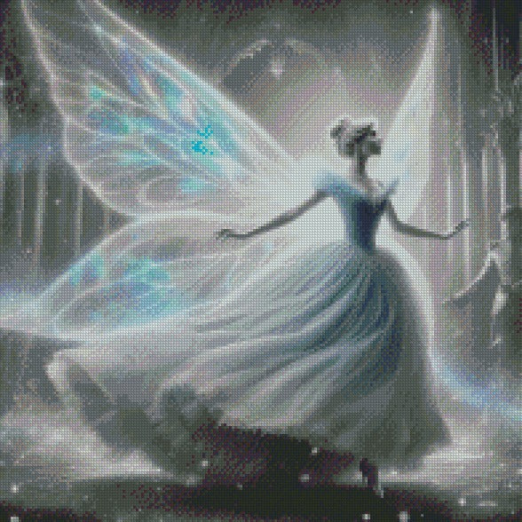 Fairy Blue © 60x60 (print to order)