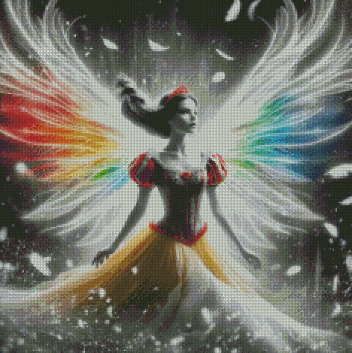 Fairy White © 60x60 (print to order)