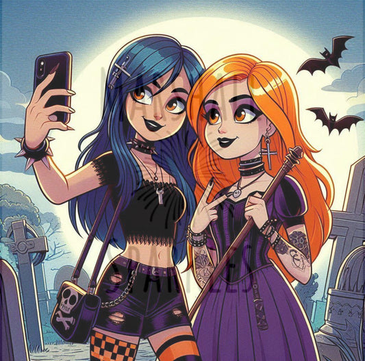 Amber and Lily © 50x50