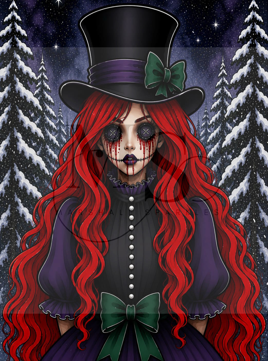 Forest of Tears © 50x70 by Rachel Diamond