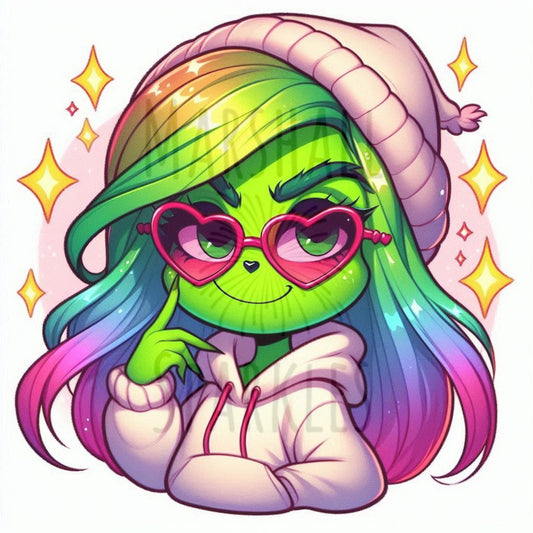 Rainbow Love Glasses © 50x50