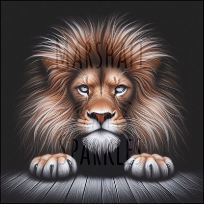Moody Lion © 40x40